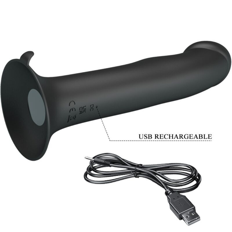 Vibrador clitorial de succión Pretty Love Murray negro USBPunto G no vibrante