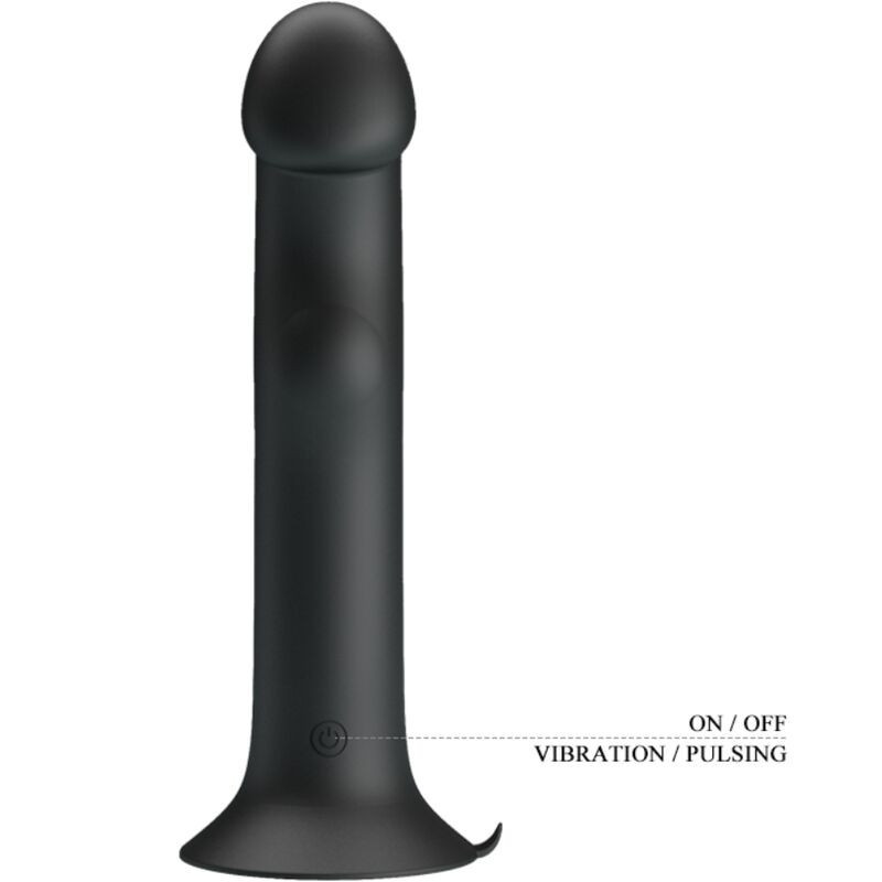Vibromasseur clitoridien à suction Pretty Love Murray noir USBPoint G non vibrant