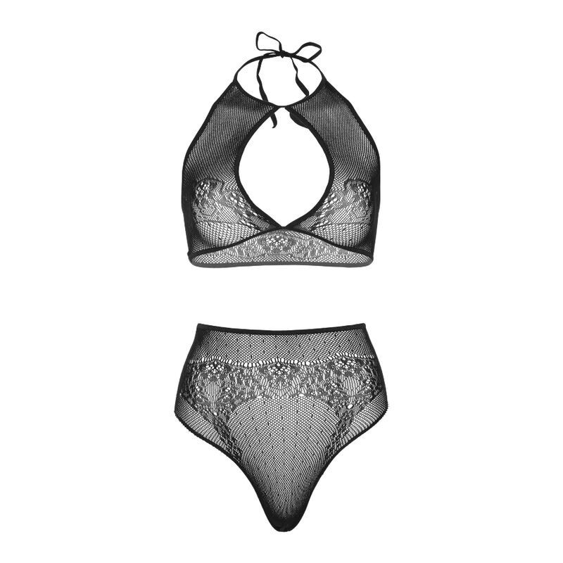 Ensemble lingerie deux pièces Leg Avenue avec crop top et stringEnsembles Sexy