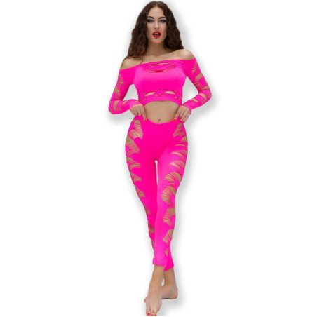 Chilirose Seamless Lingerie-Set: Top und LeggingsSinnliche Damen-Sets