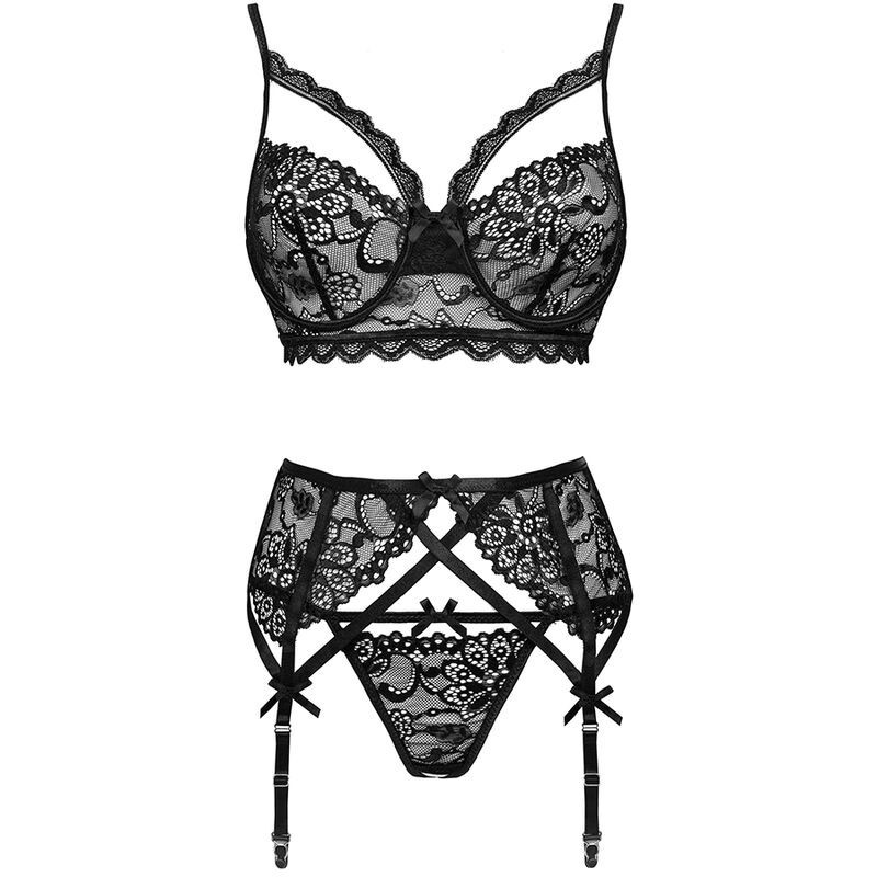 Ensemble lingerie trois pièces Livco Corsetti MoridamEnsembles Sexy