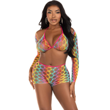 Leg Avenue 3-teiliges Lingerie-SetSinnliche Damen-Sets