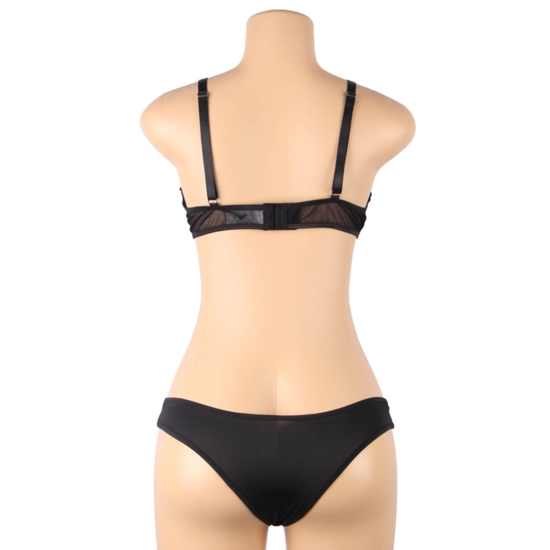 Completo lingerie Subblime con reggiseno e slip a laccettiSet Sensuale
