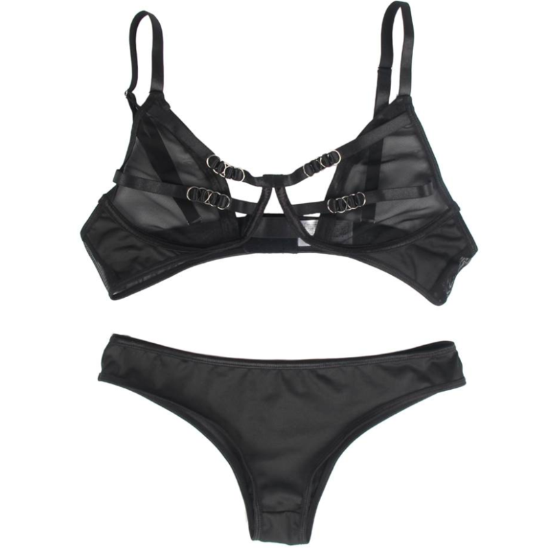 Conjunto de lencería Subblime con sujetador y braga con tirasConjuntos Sensuales