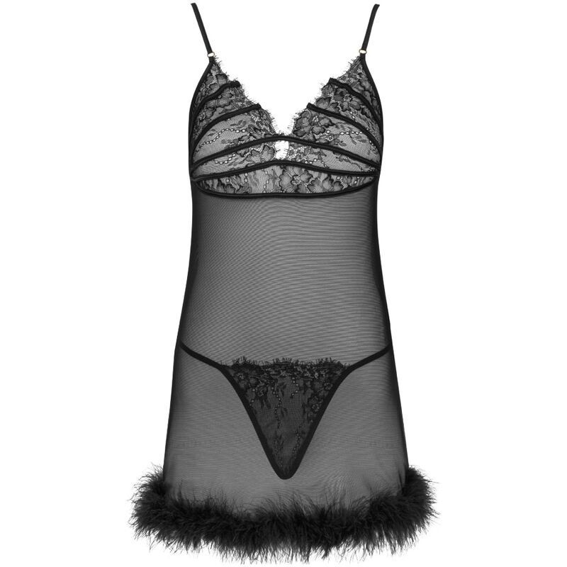 Conjunto babydoll y tanga Livco Corsetti ZerunamConjuntos Sensuales
