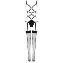 Ensemble lingerie body et bas Livco Corsetti ThiaraEnsembles Sexy