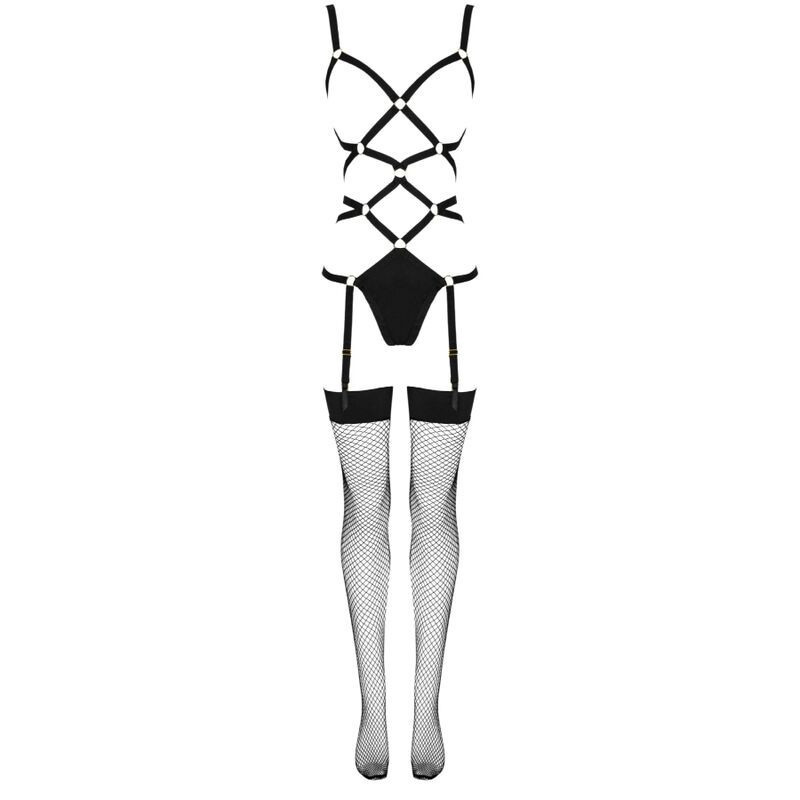 Lingerie bodysuit and stockings set Livco Corsetti ThiaraWomen's Sets