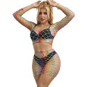 Conjunto de lencería de rejilla 2 piezas Subblime, atrevidoConjuntos Sensuales