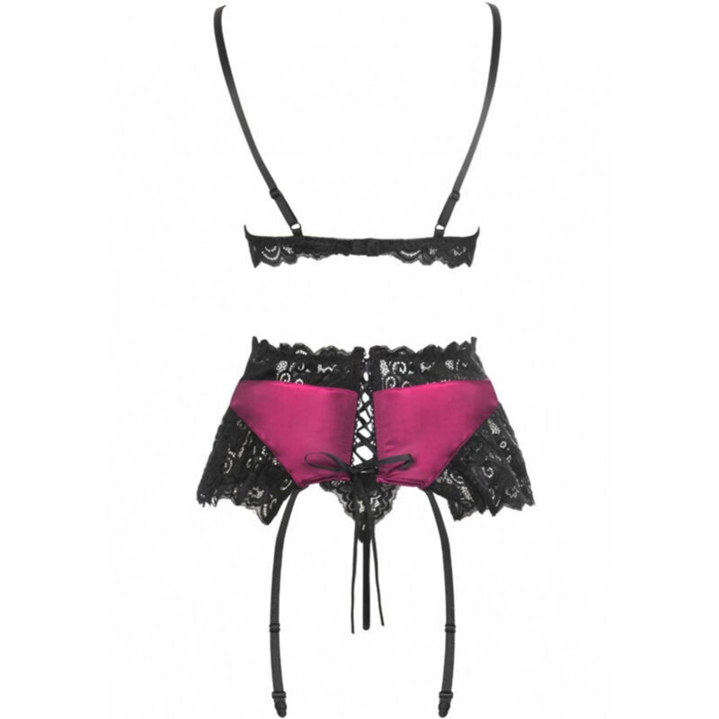 Livco Corsetti Nahir satin and lace lingerie setWomen's Sets
