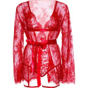 Ensemble lingerie teddy avec peignoir et porte-jarretelles Leg AvenueEnsembles Sexy