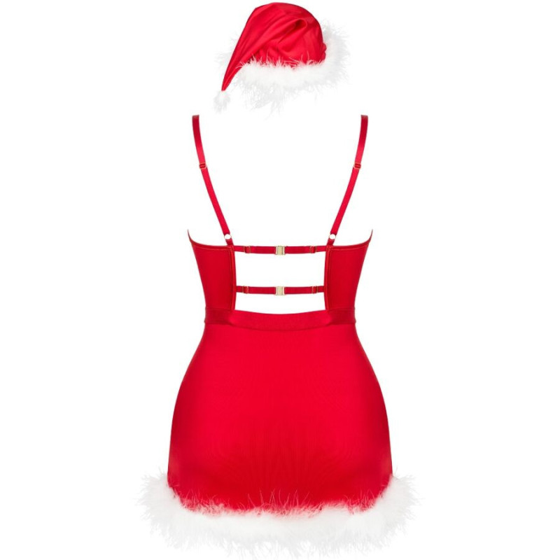 Ensemble lingerie festive Livco Corsetti Agethe avec bonnet de NoëlEnsembles Sexy