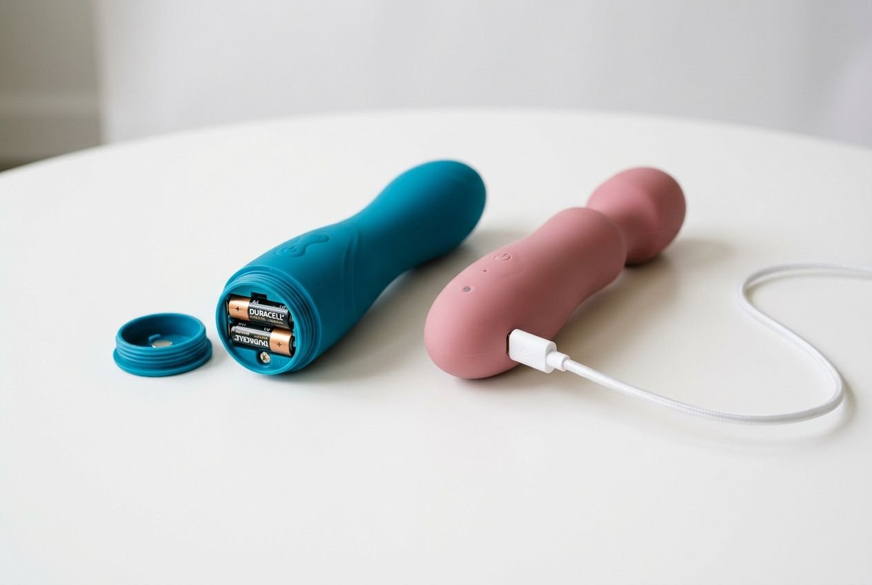 Vibromasseur rechargeable ou piles : lequel choisir ?