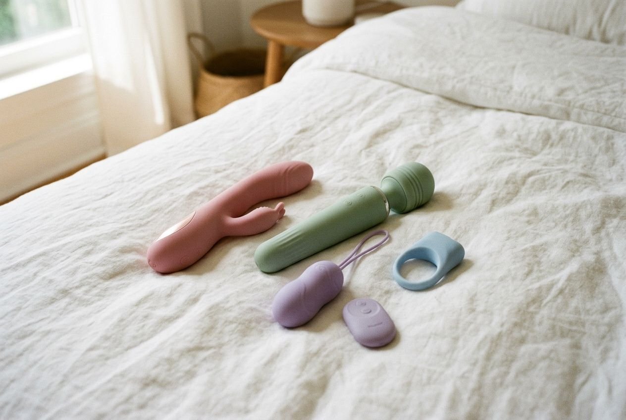 Vibromasseur couple ou solo : guide des meilleurs sextoys pour couple connecté